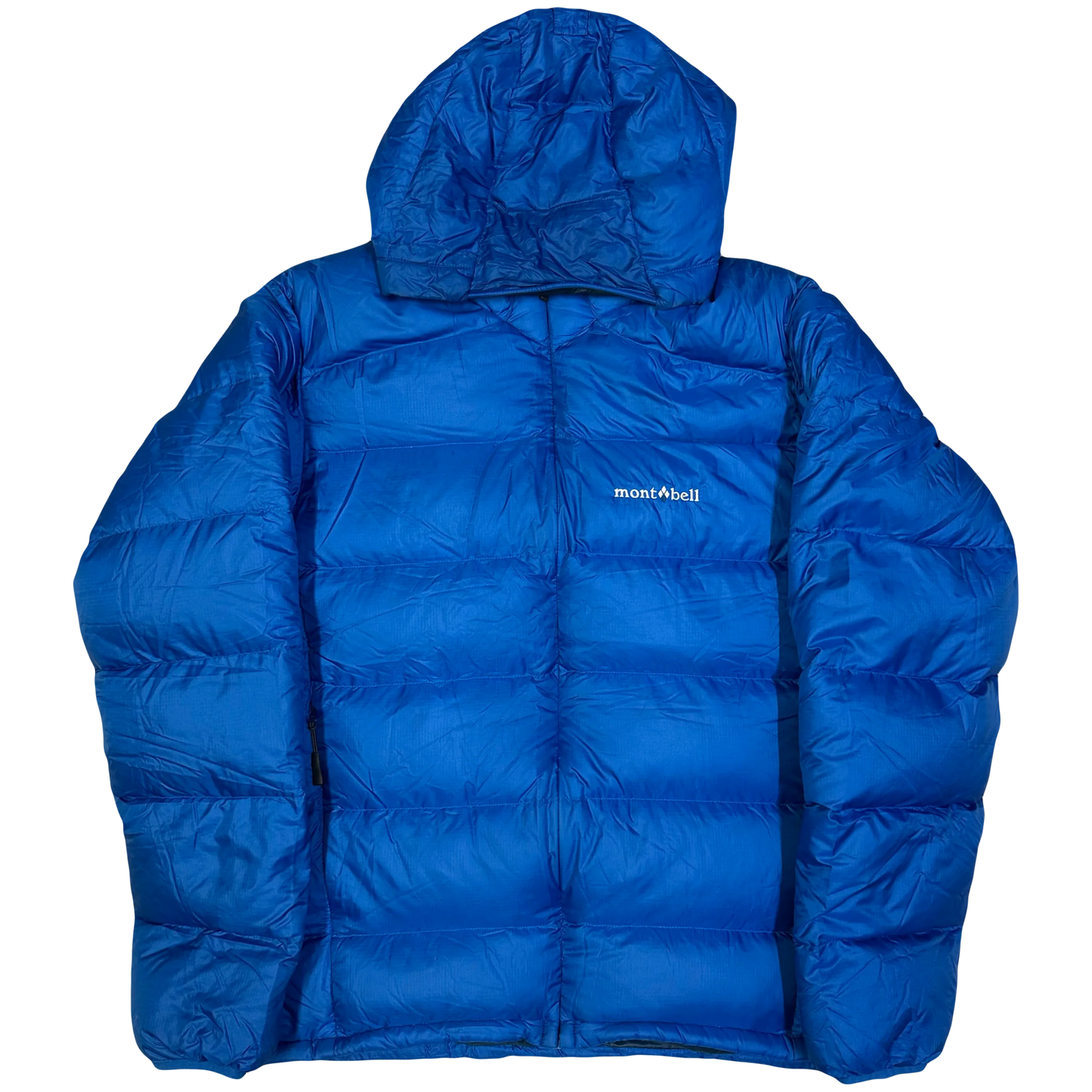 Montbell Light Alpine Down Puffer Jacket In Blue ( M )