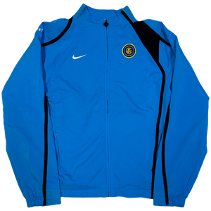 Nike 2006/07 Inter Milan Total 90 Tracksuit Top In Blue ( M )