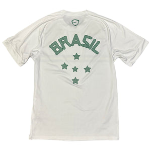 Nike Brazil Training Shirt In White ( S )