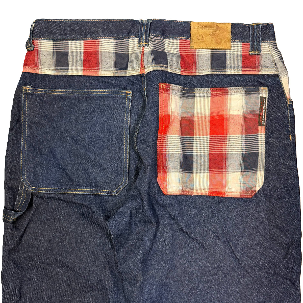 Akademiks Plaid Pocket Jeans (W38)