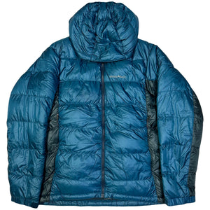 Montbell Two Tone Alpine Down Puffer Jacket In Blue ( M )