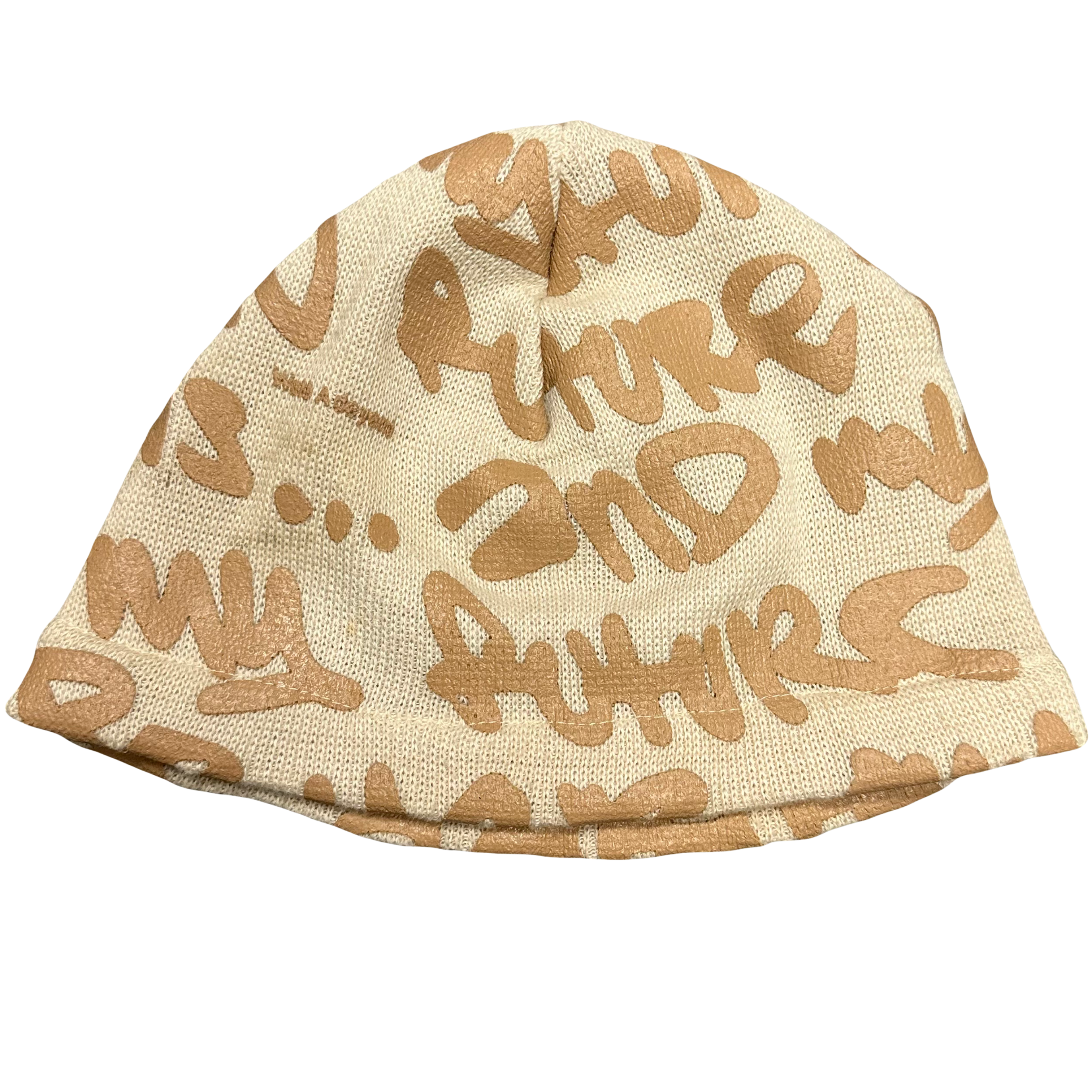 Walé Adeyemi Monogram Beanie In Beige ( OS )