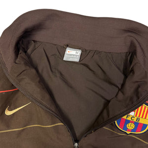 Nike Barcelona 2008 Tracksuit Top In Brown ( M )