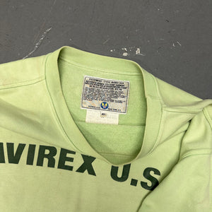 Avirex Spellout T-Shirt In Green ( XL )