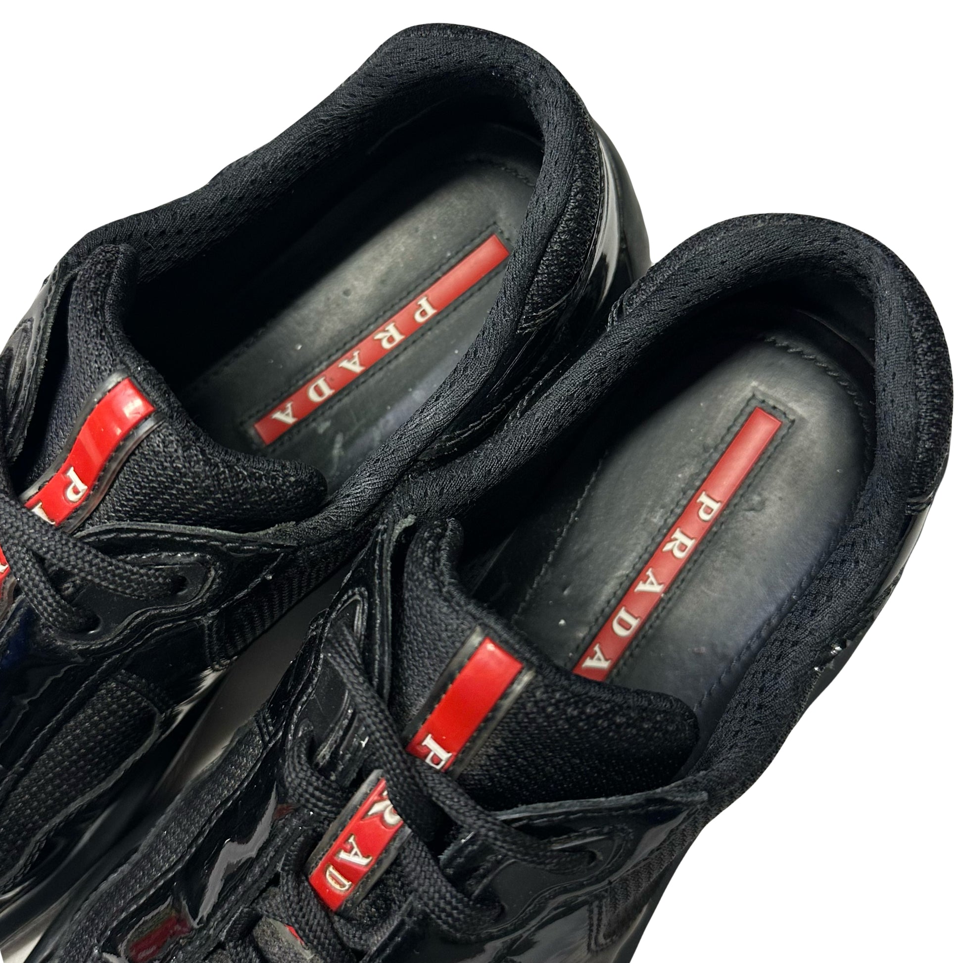 Prada America’s Cup Sneakers In Black ( 6.5UK / 7.5US ) - 1036 Emporium