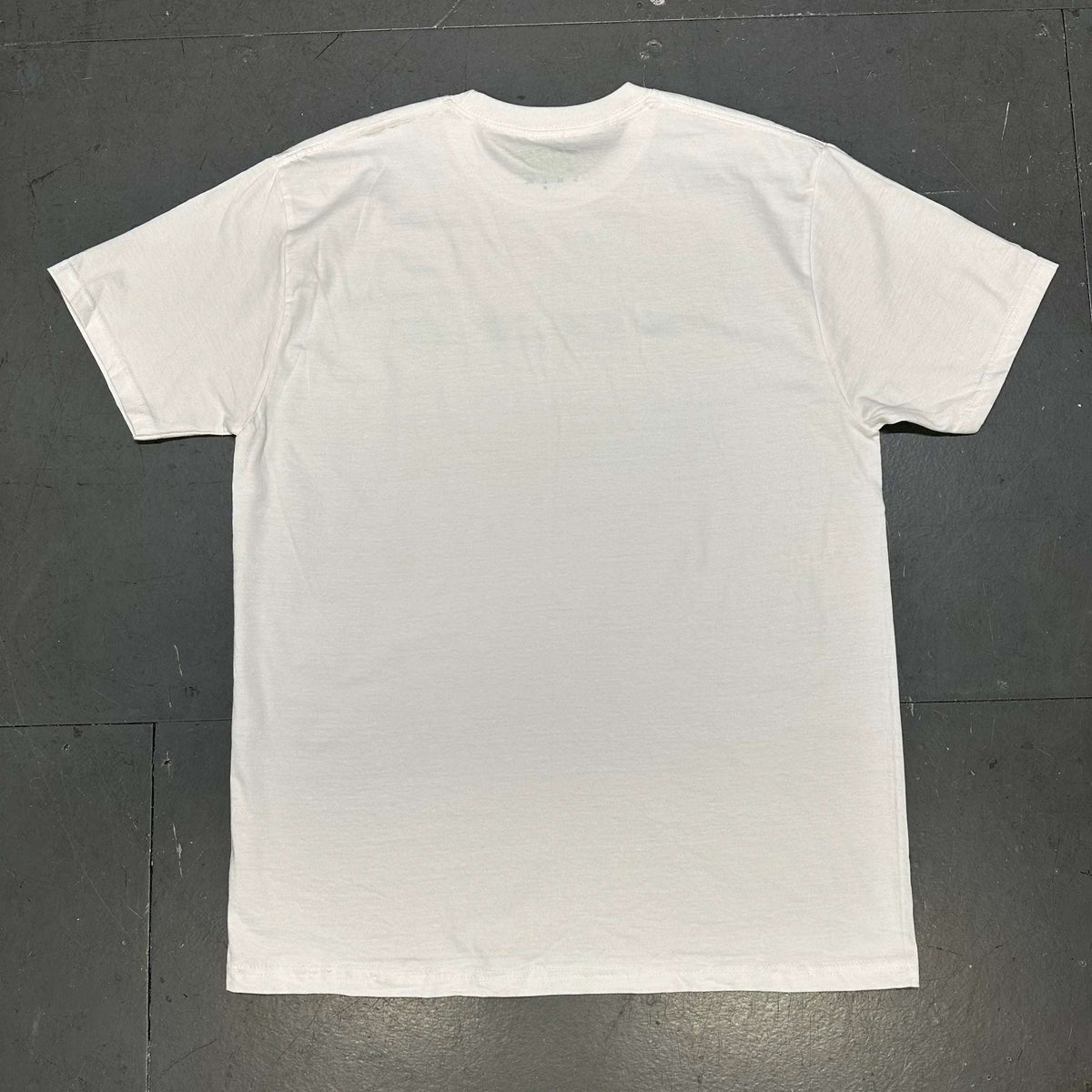 1036 High Rise Tee In White & Green ( L ) - 1036 Emporium