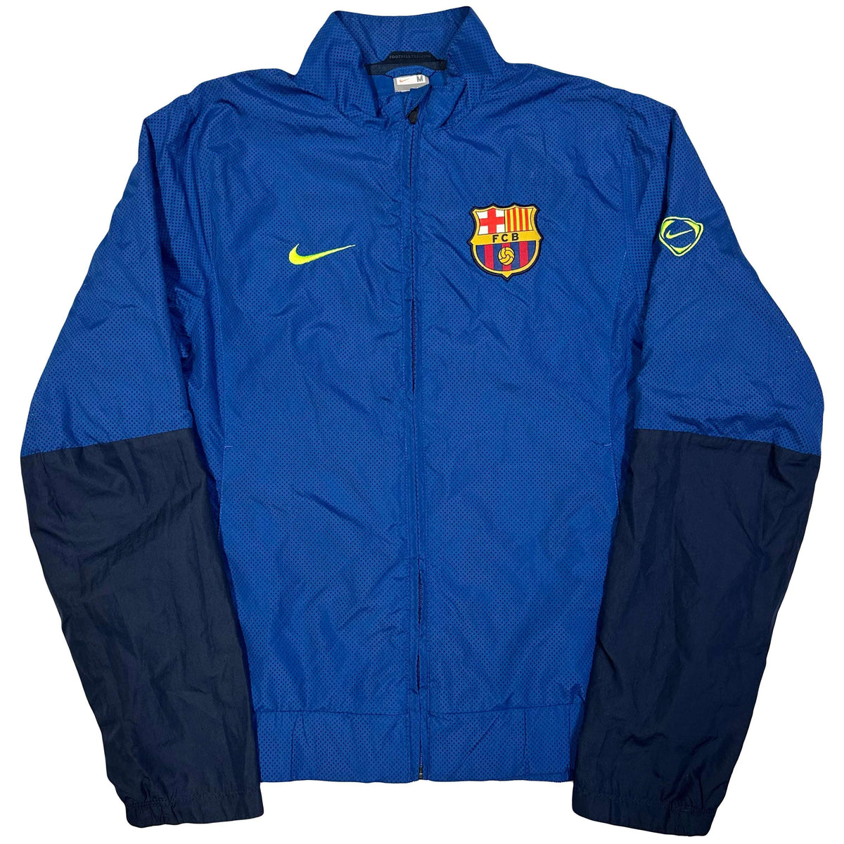 Nike Barcelona 2009/10 Tracksuit Top In Blue ( M ) - 1036 Emporium