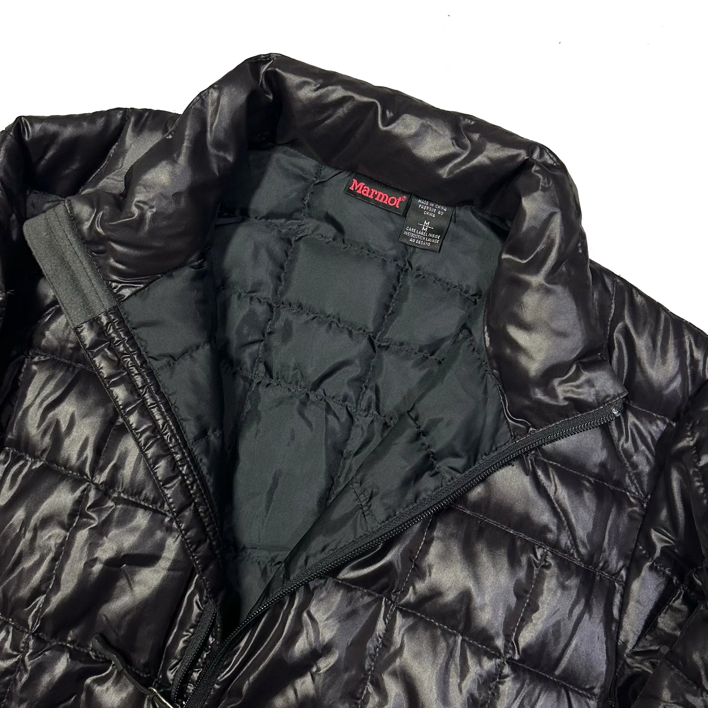 Marmot Square Stitch Down Puffer Jacket In Black ( M )