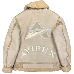 Avirex Spellout B-3 Sherpa Jacket ( 36 / M )