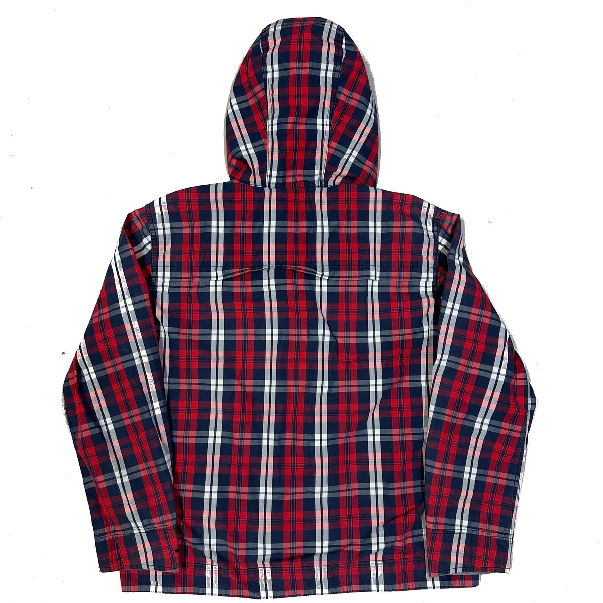 Uniqlo Japan Plaid Jacket In Red & Navy ( S ) - 1036 Emporium