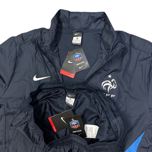 Nike France 2011/12 Tracksuit In Navy ( XL )