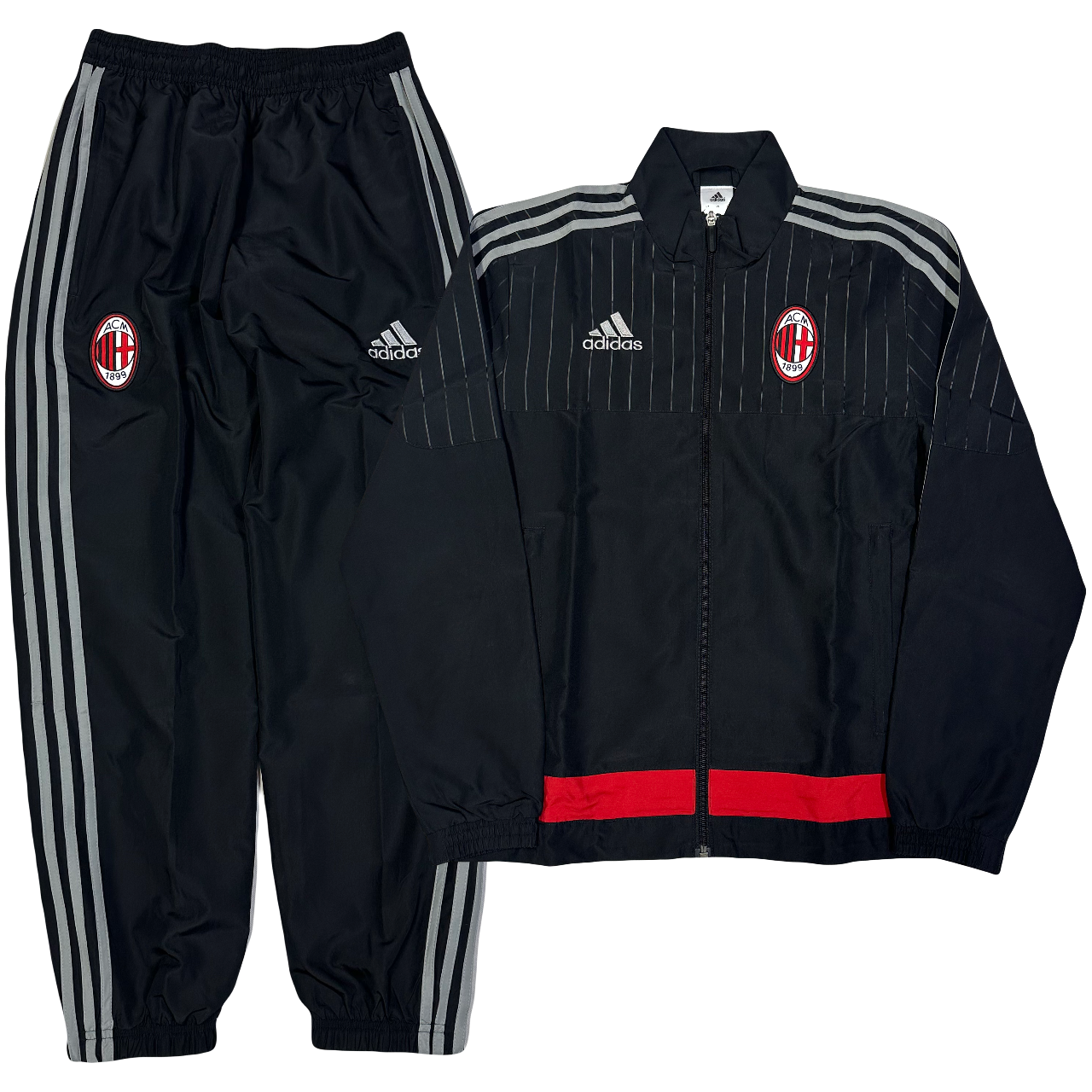 Adidas AC Milan 2015/16 Tracksuit ( S )