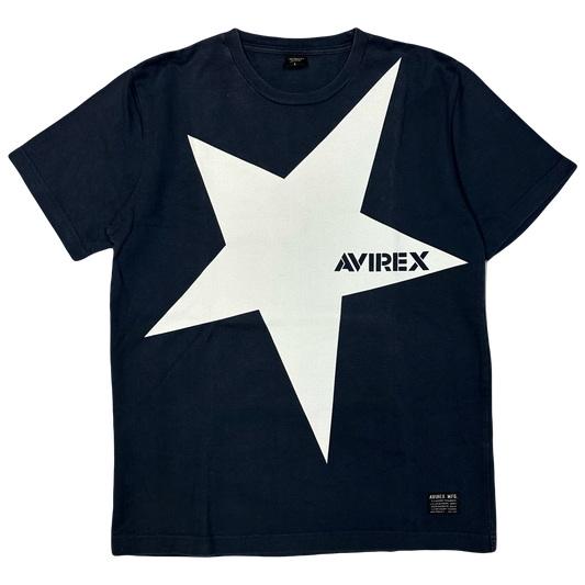 Avirex Star T-Shirt In Navy ( L )