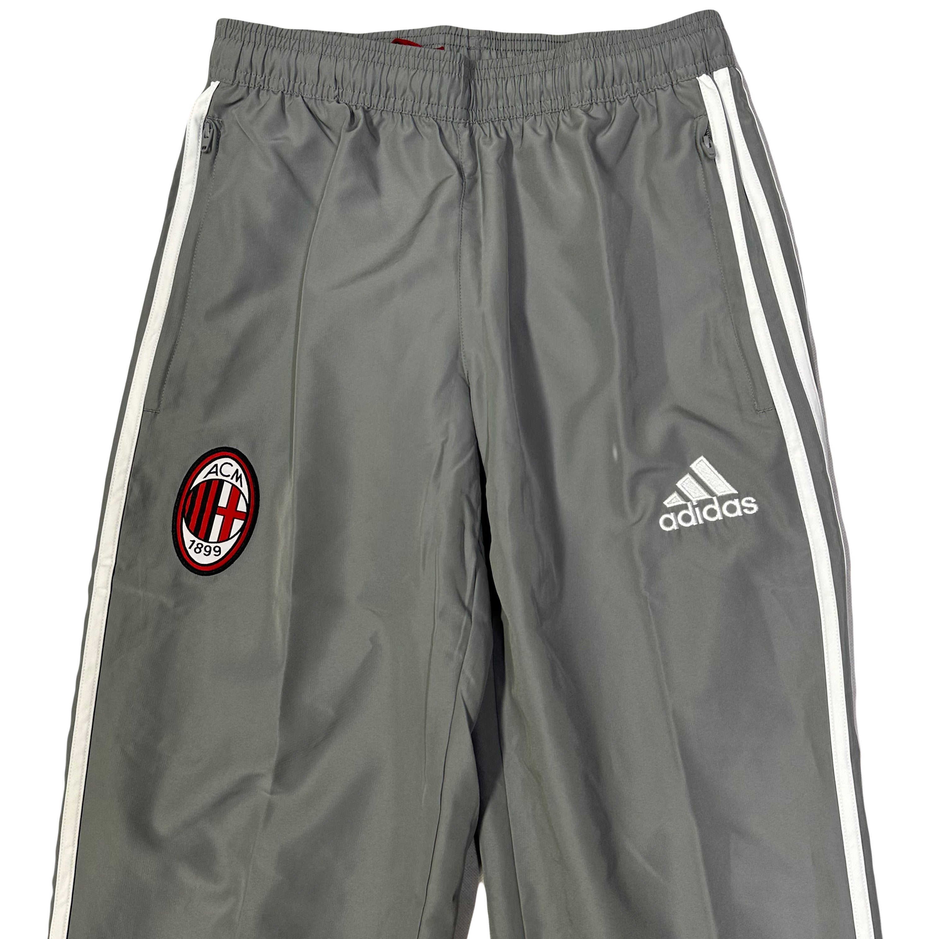 Adidas AC Milan 2015/16 Tracksuit Bottoms In Grey ( S )