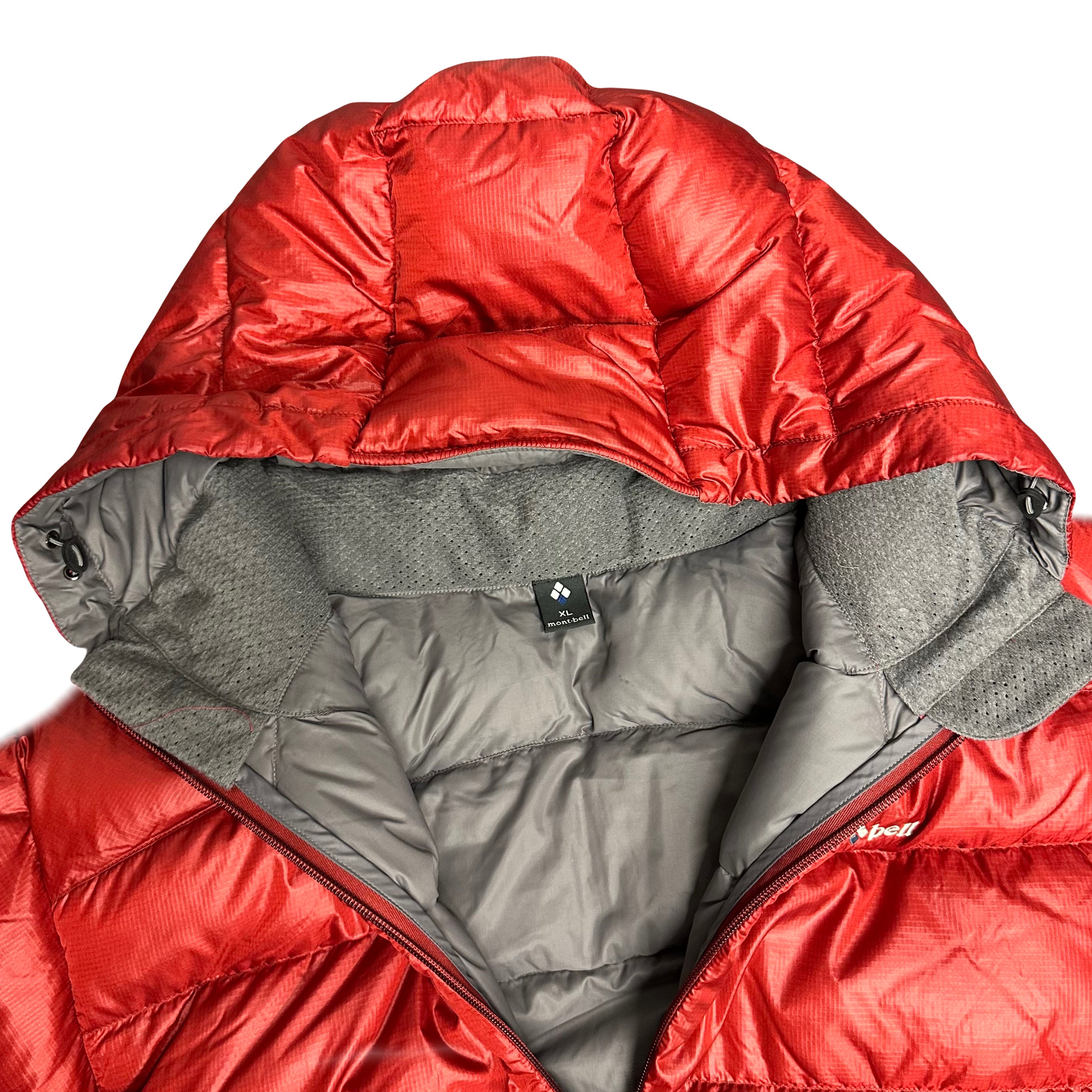 Montbell Down Puffer Jacket In Red ( XL )