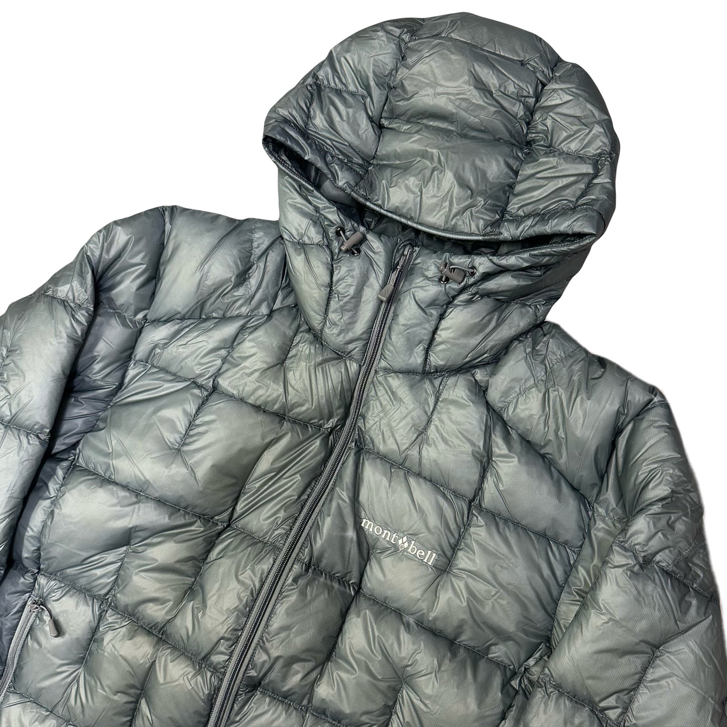 Montbell Plasma 1000 Alpine Down Parka Puffer Jacket In Grey (US/EUR M)