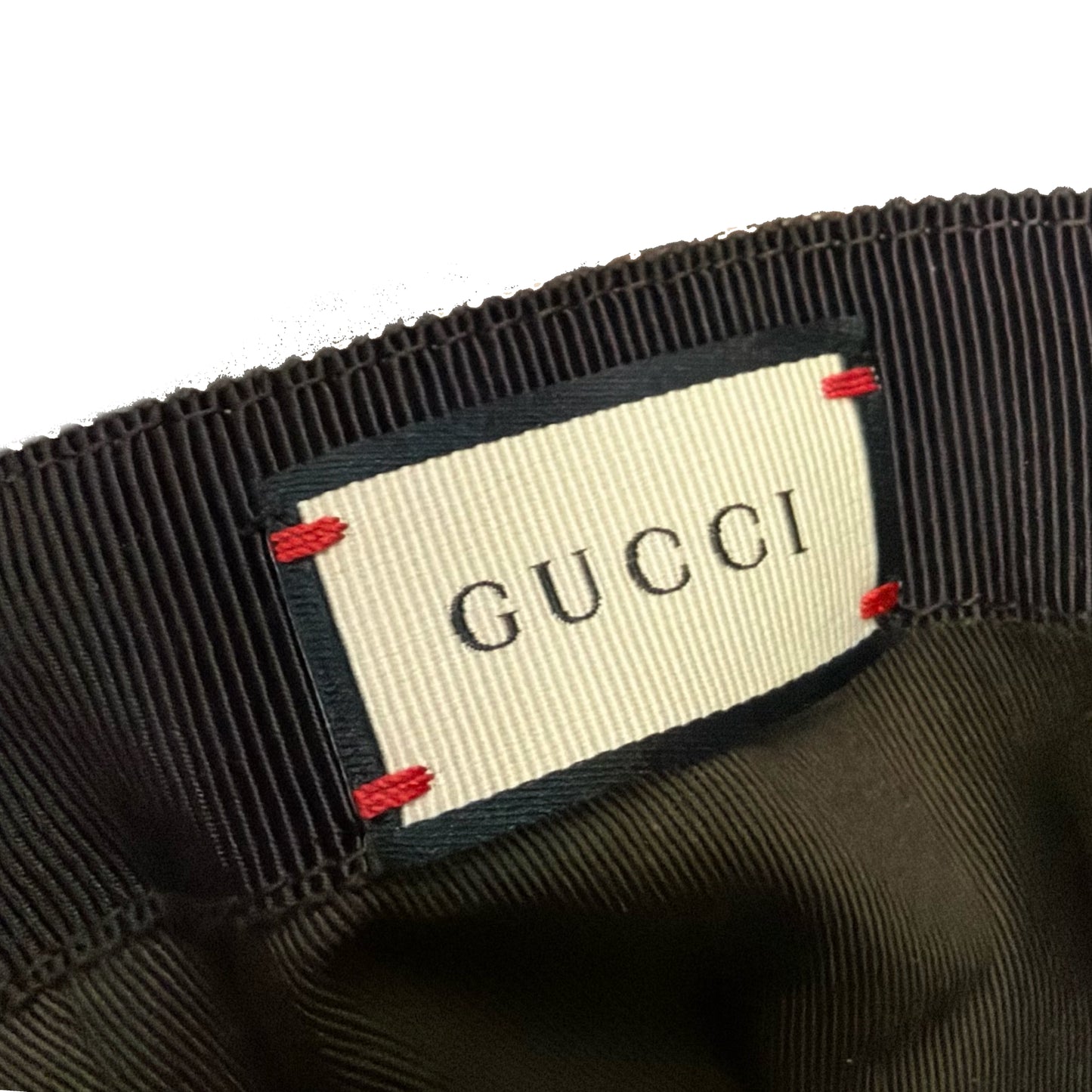 Gucci Monogram Cap In Tan (L)