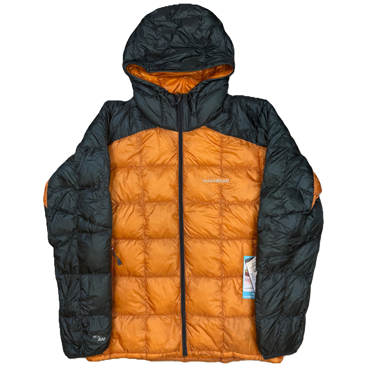 Montbell Superior Down Parka Puffer Jacket In Orange (L)