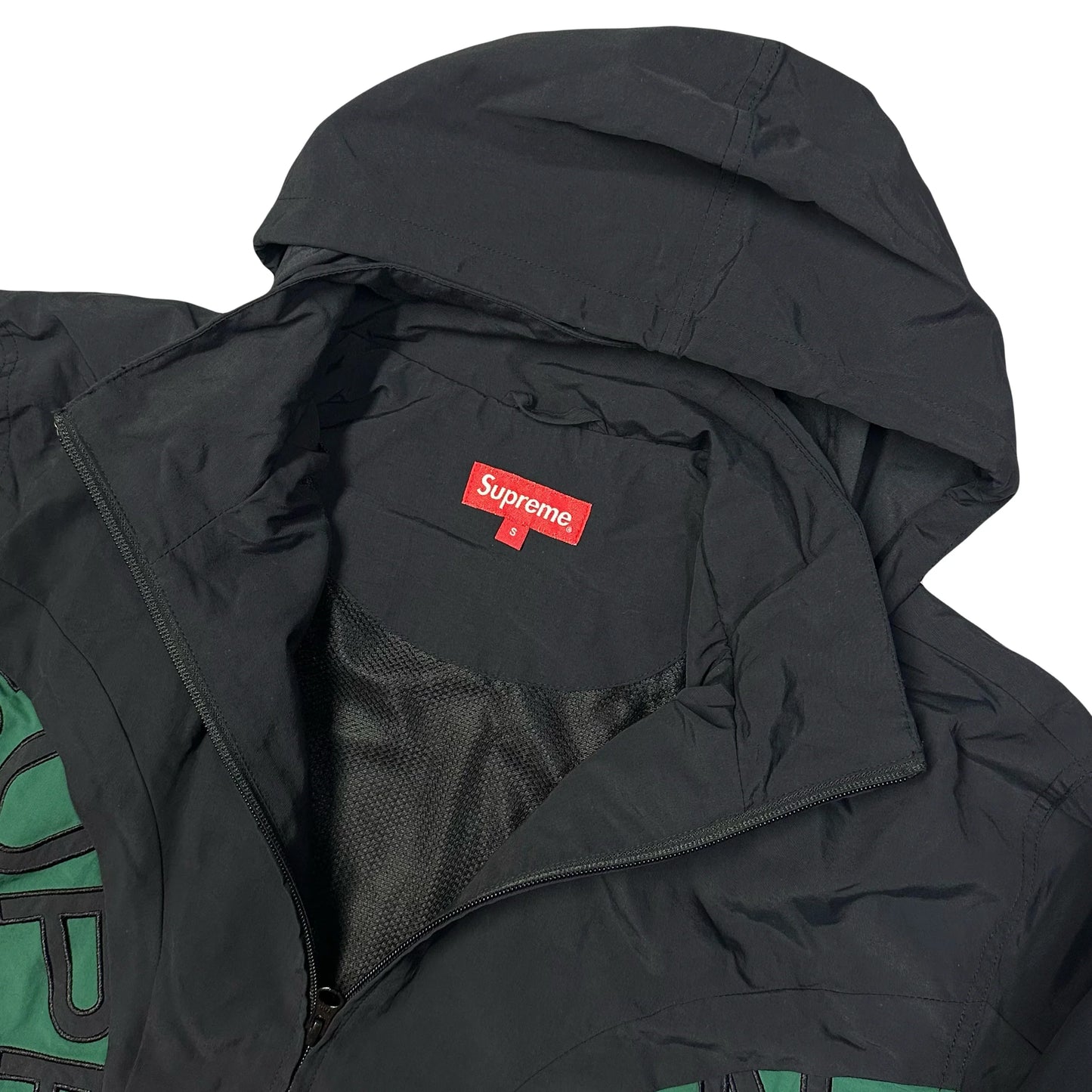 Supreme Curve Track Jacket In Black ( S )