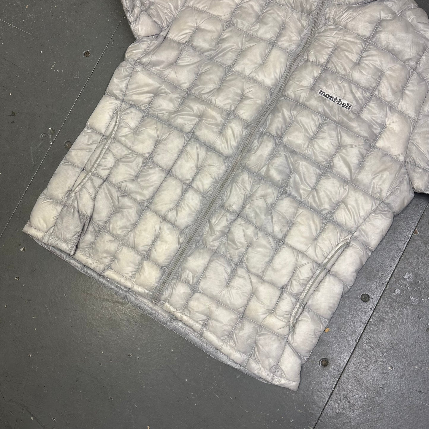 Montbell Plasma 1000 Alpine Down Parka Puffer Jacket In Grey (USA/EUR M)