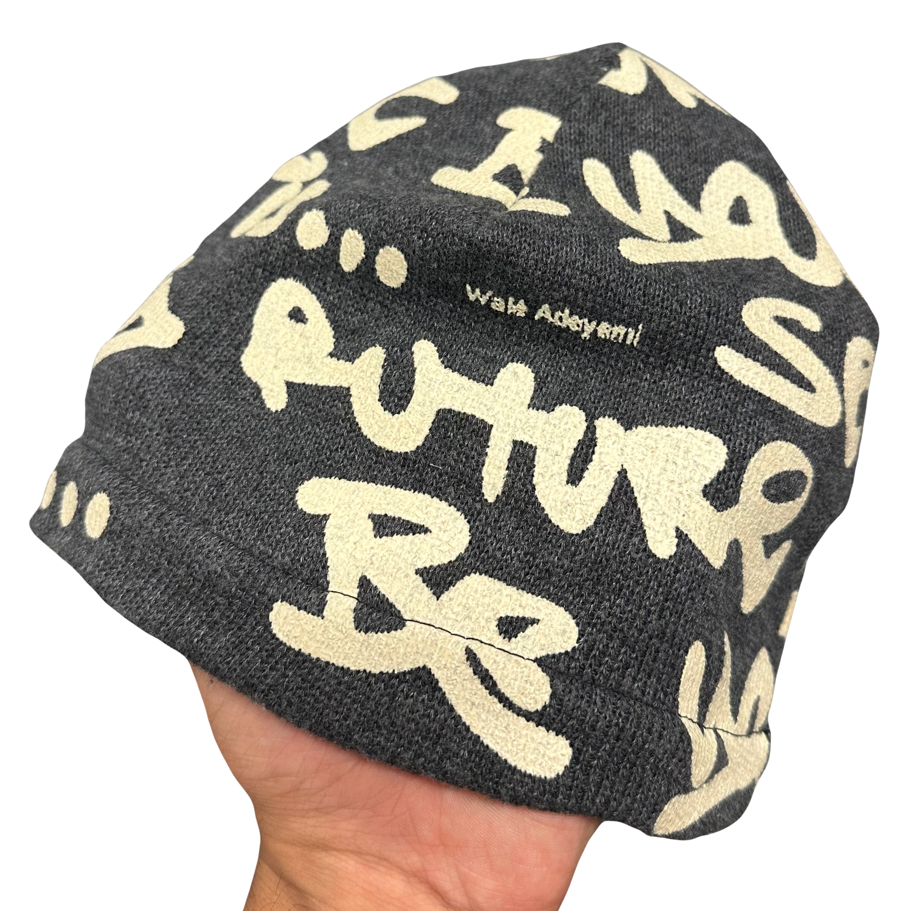 Walé Adeyemi Monogram Beanie In Navy ( OS )