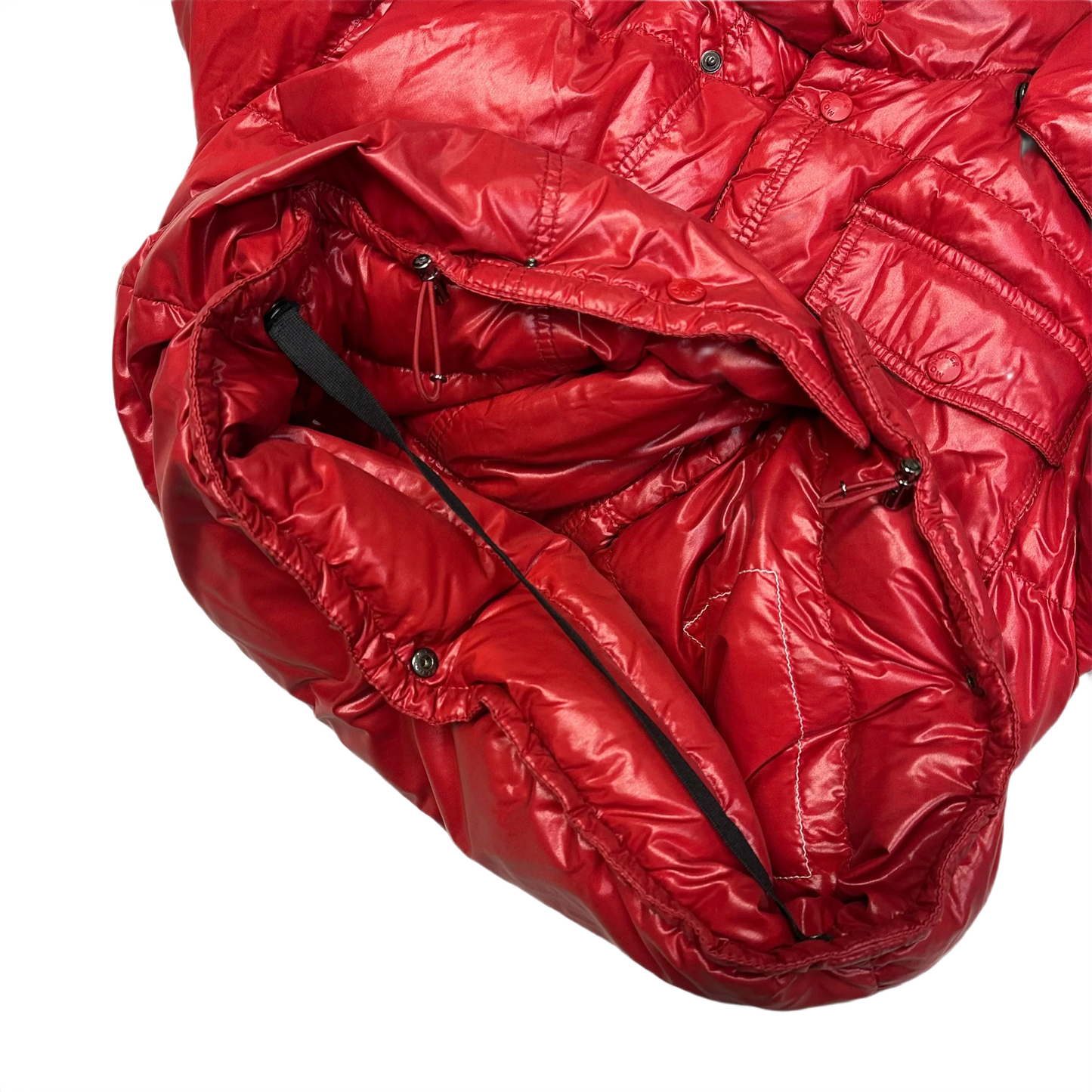 Moncler Puffer Jacket In Red ( S )