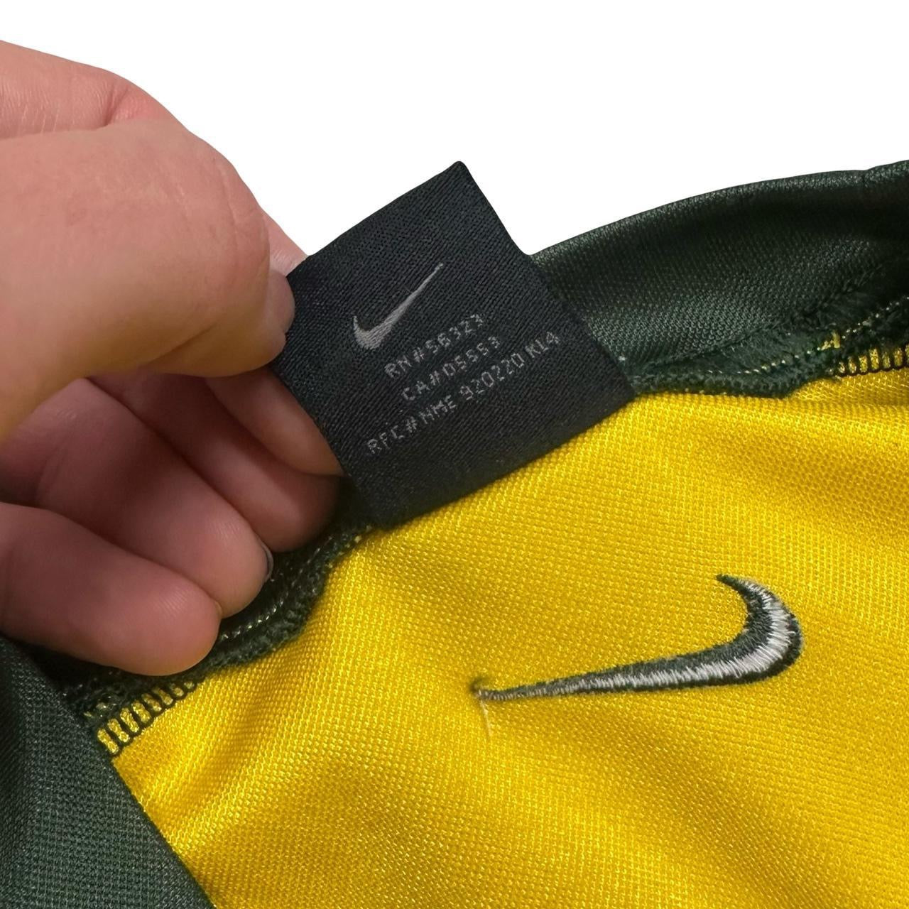 Nike Brazil 2002 Training Shirt In Yellow ( M )