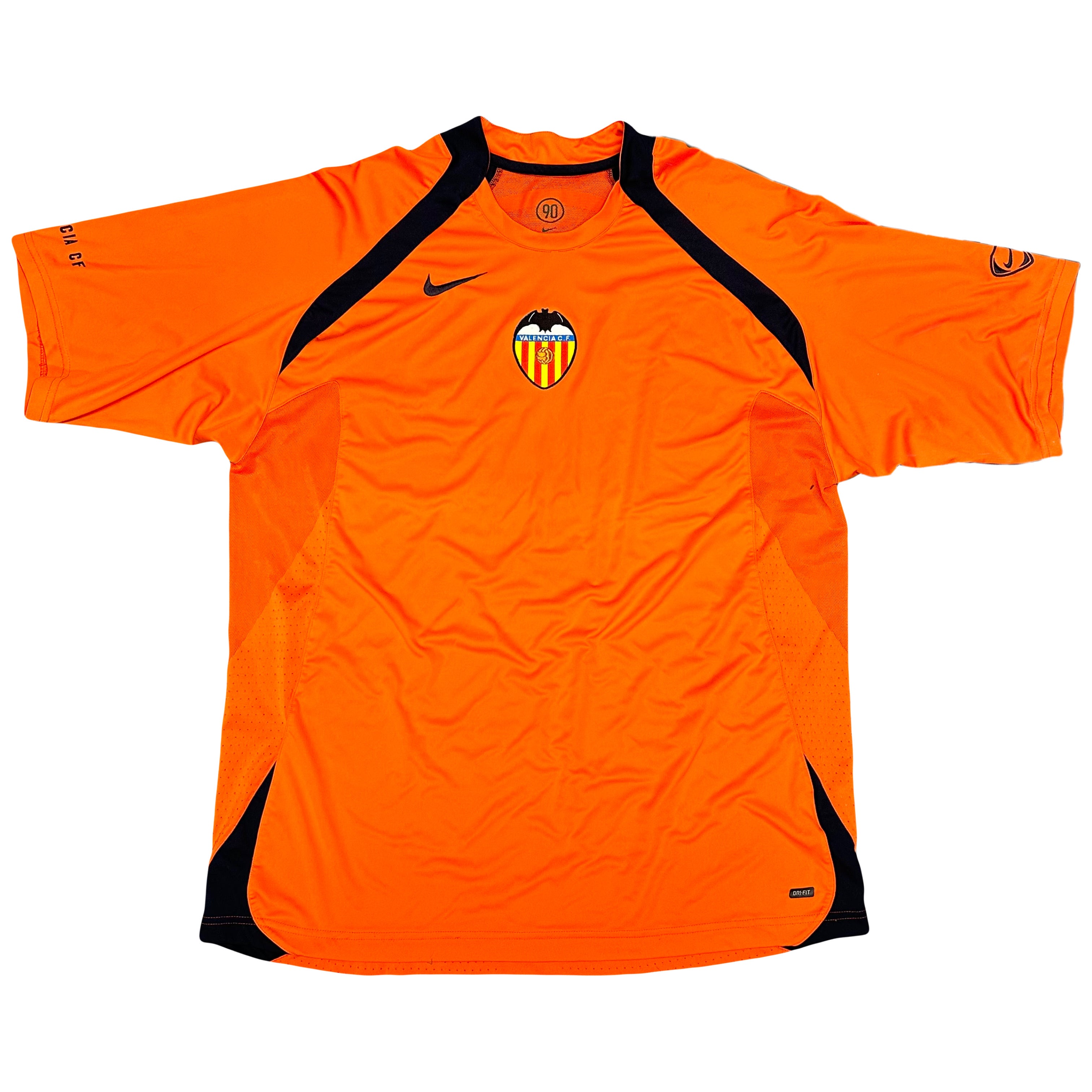 Nike 2005/06 Valencia Total 90 Training Shirt ( XL )