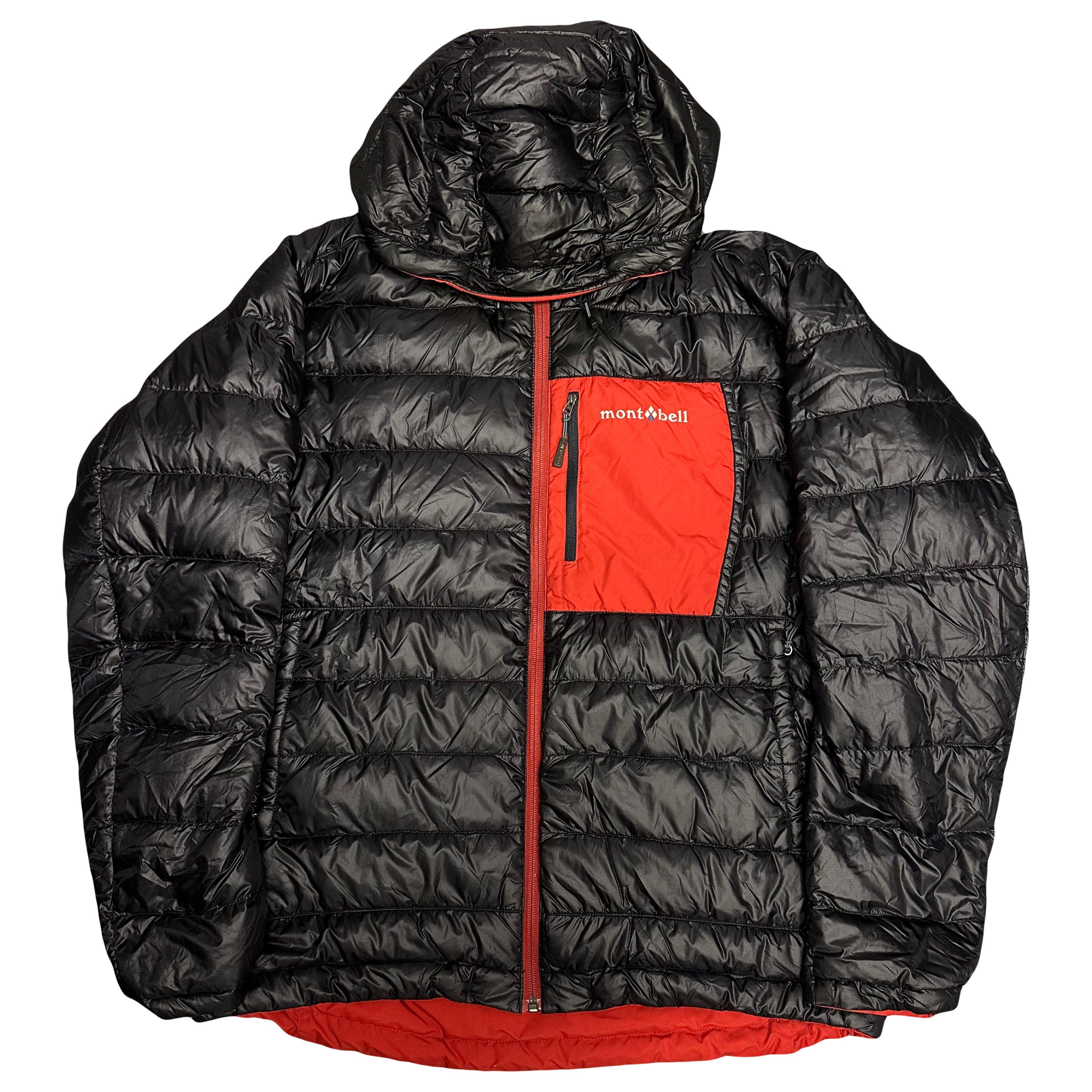 Montbell Reversible Down Jacket In Black & Red ( M )
