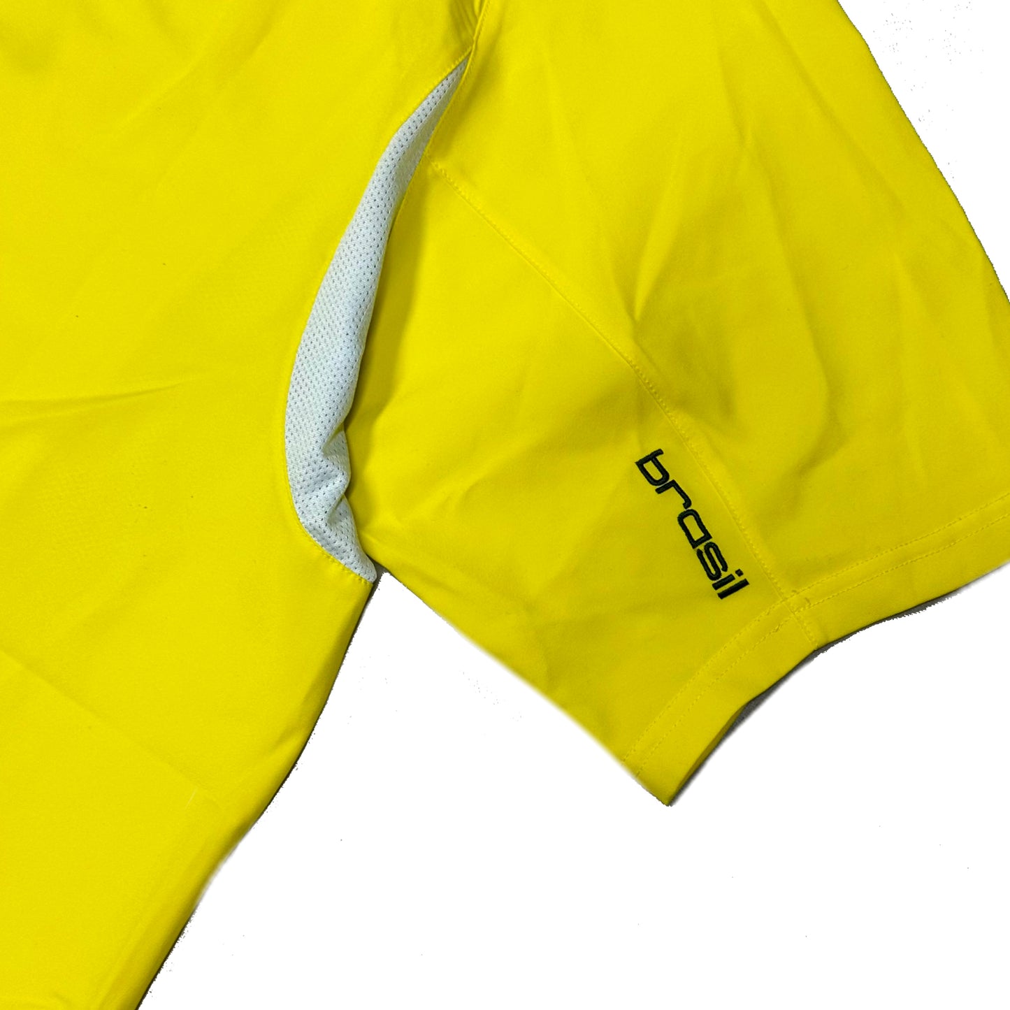 Nike Brazil 2002 Shirt In Yellow ( S )