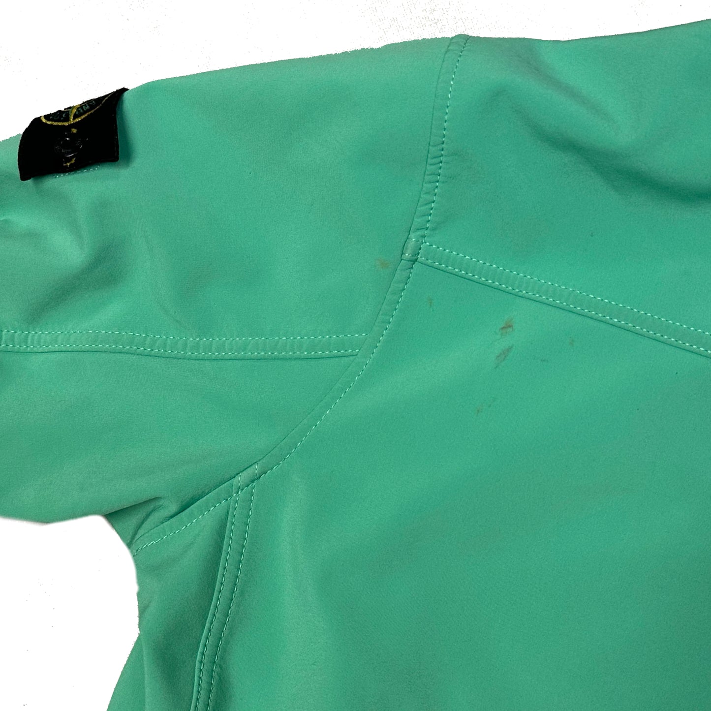 Stone Island Soft Shell Jacket In Green ( 3XL )