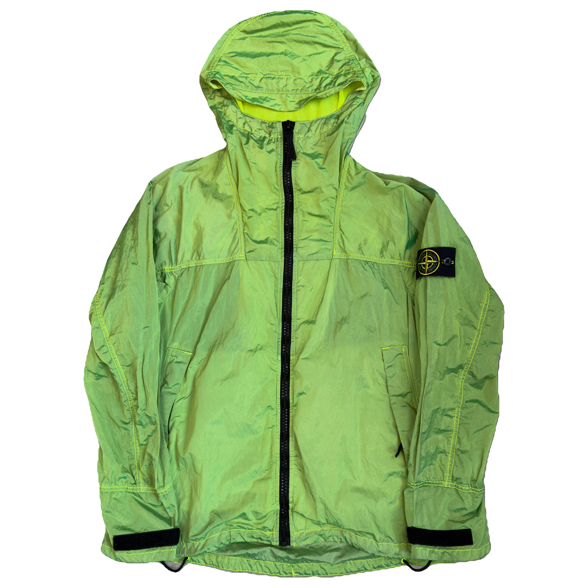 Stone Island SS/19 Nylon Metal Watro Jacket In Green (L)