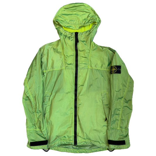 Stone Island SS/19 Nylon Metal Watro Jacket In Green (L)