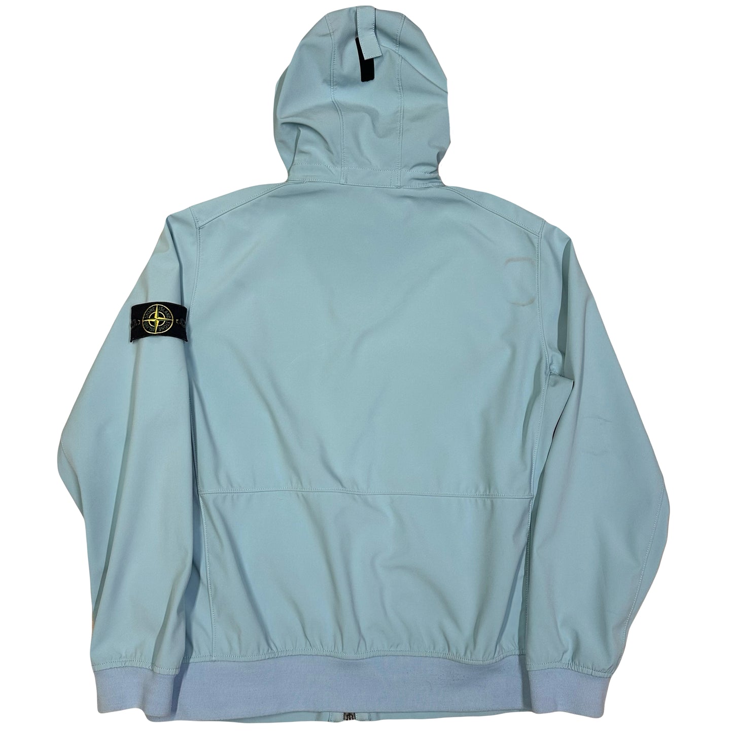 Stone Island Soft Shell Jacket In Baby Blue ( XXL )