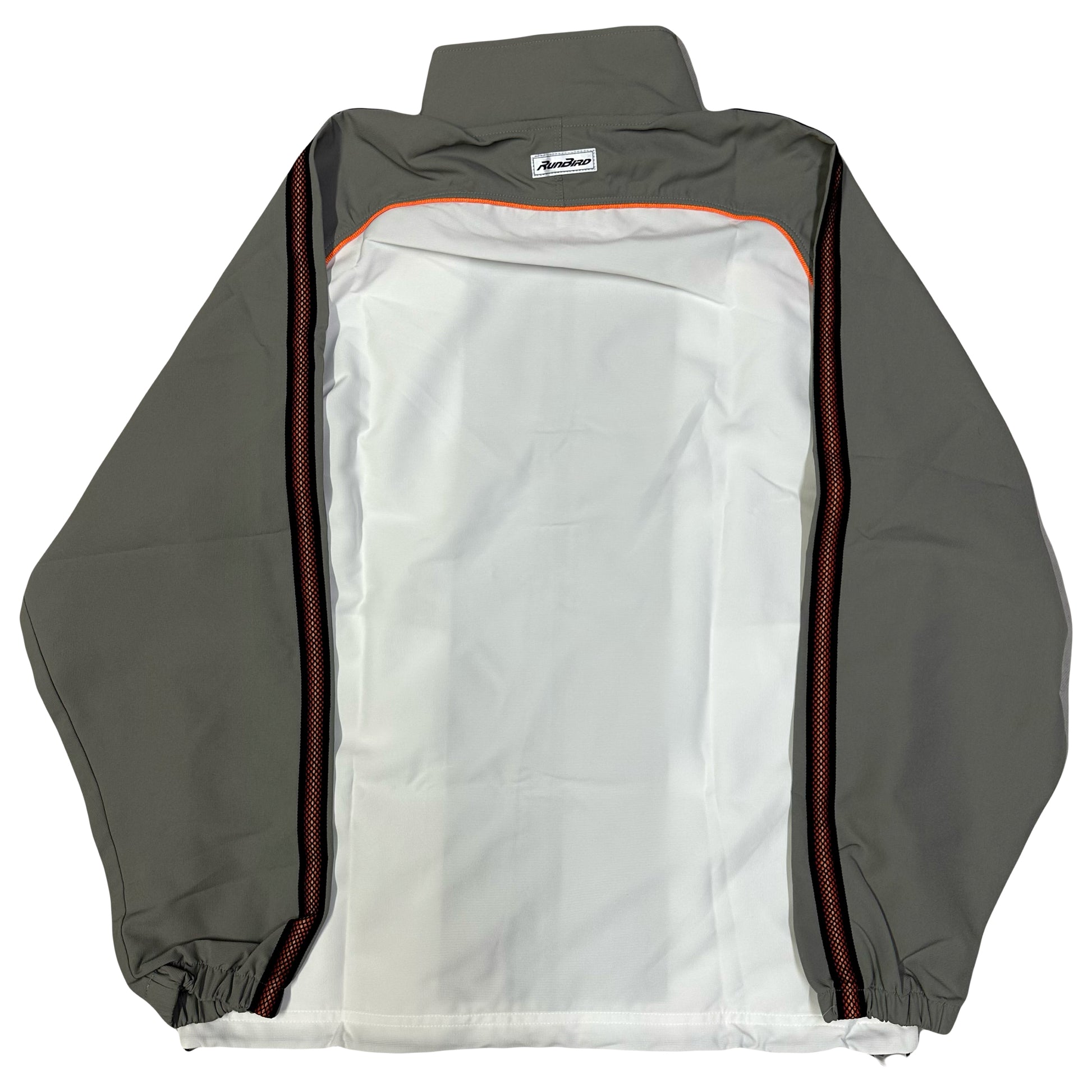Mizuno Run Bird Tracksuit In Grey & White ( S ) - 1036 Emporium