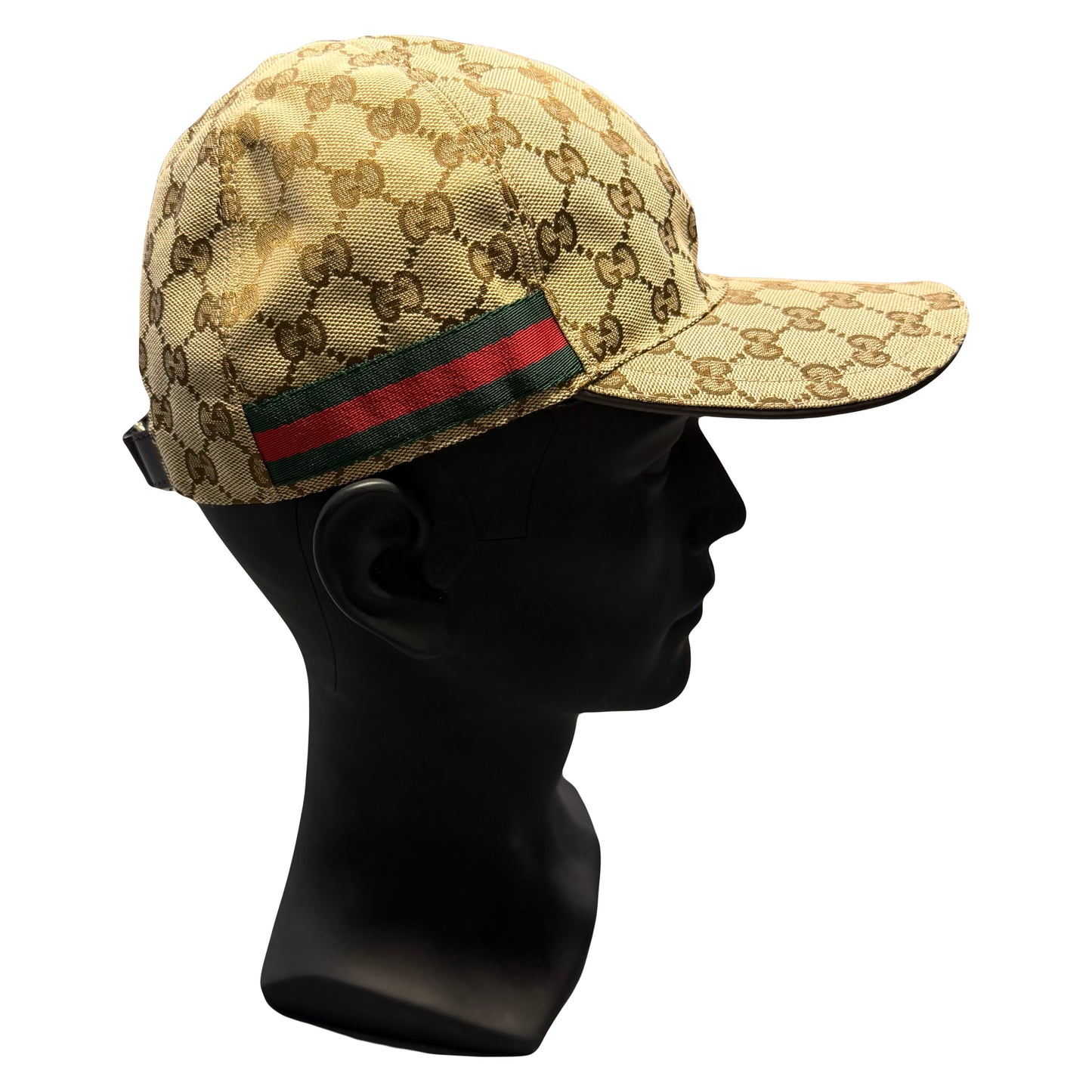 Gucci Monogram Cap In Tan (L)