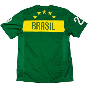 Nike Brazil 2010/11 Training Shirt In Green ( L )