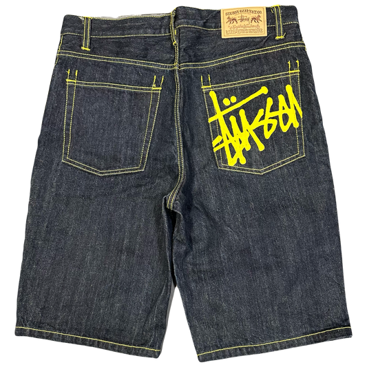 Stüssy Jorts With Yellow Print ( W32 )