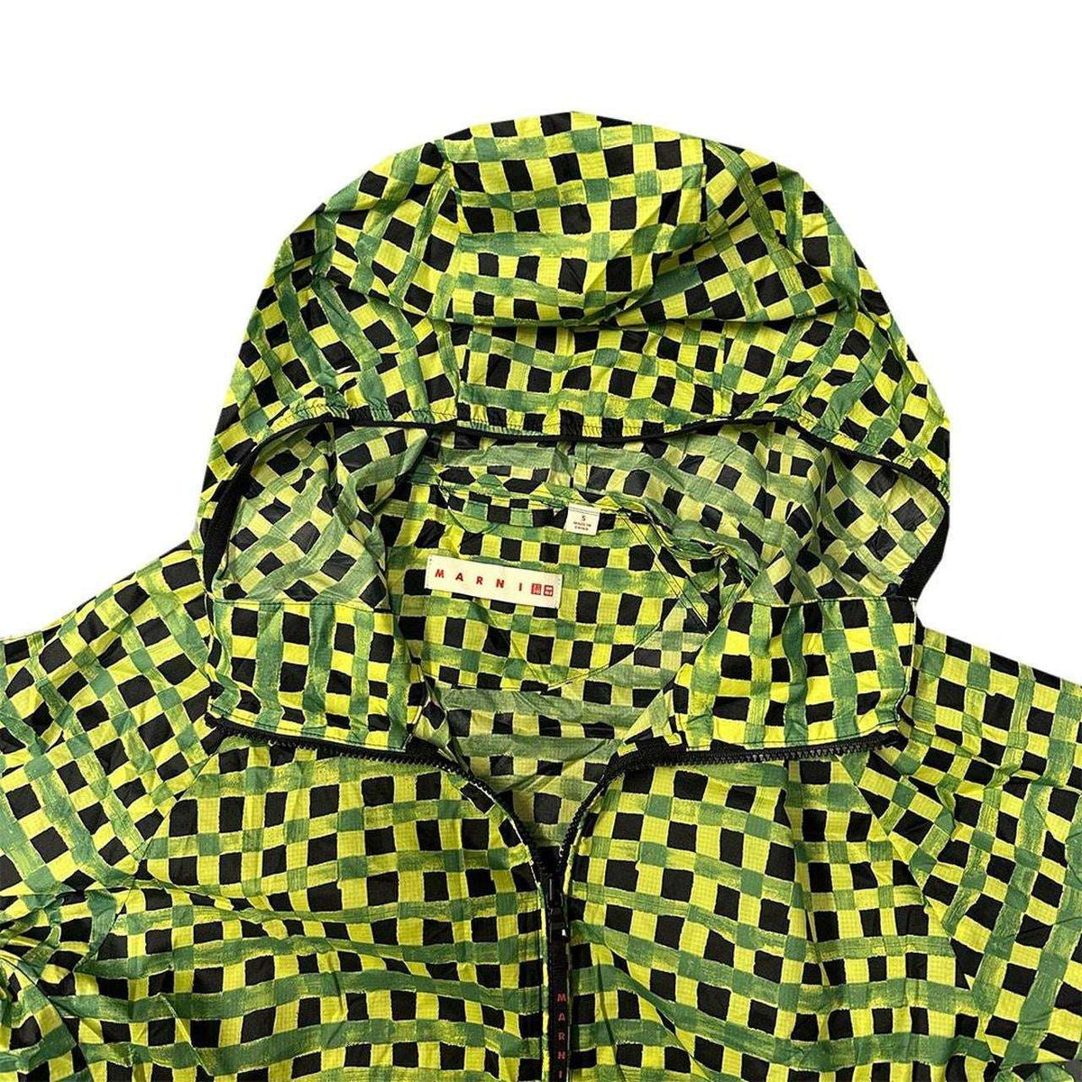Uniqlo X Marni Check Jacket In Green ( S ) - 1036 Emporium