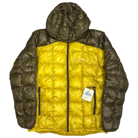 Montbell Superior Down Parka Puffer Jacket In Yellow ( M )