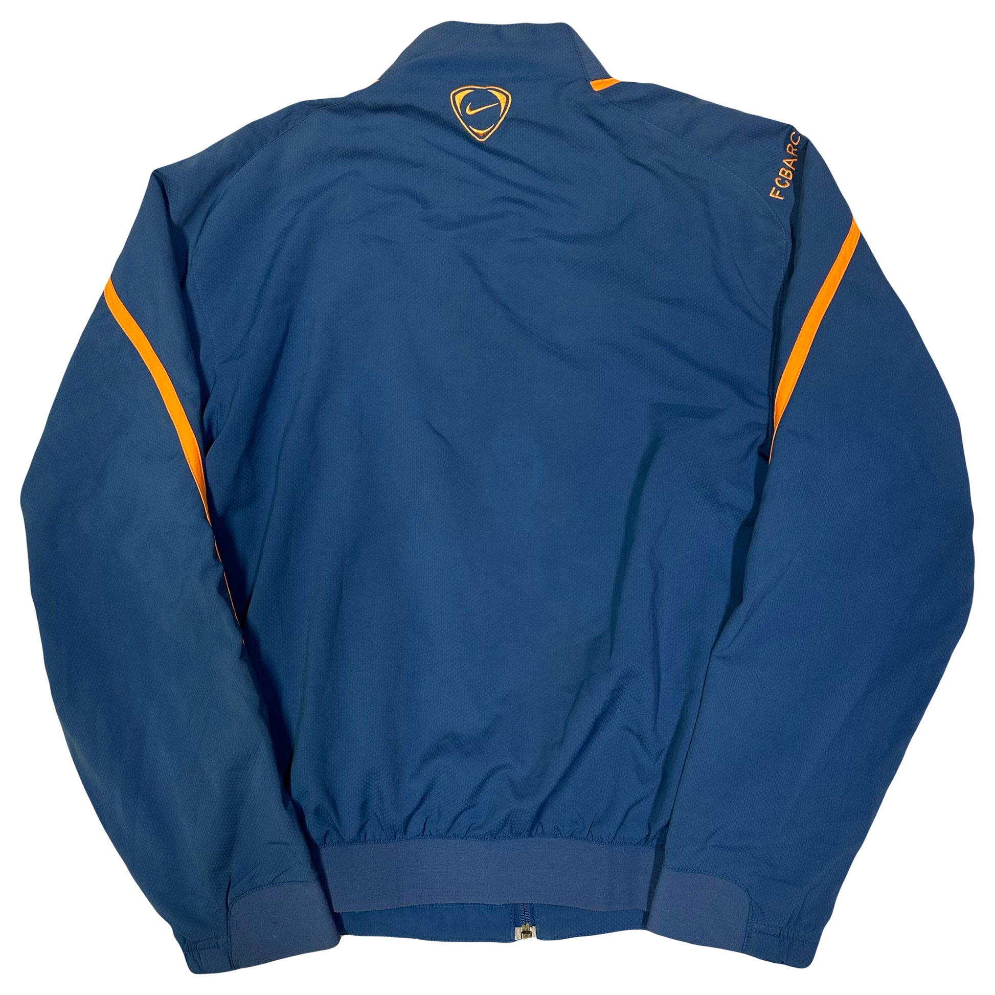 Nike T90 Barcelona 2005/06 Tracksuit In Blue & Orange ( S ) - 1036 Emporium