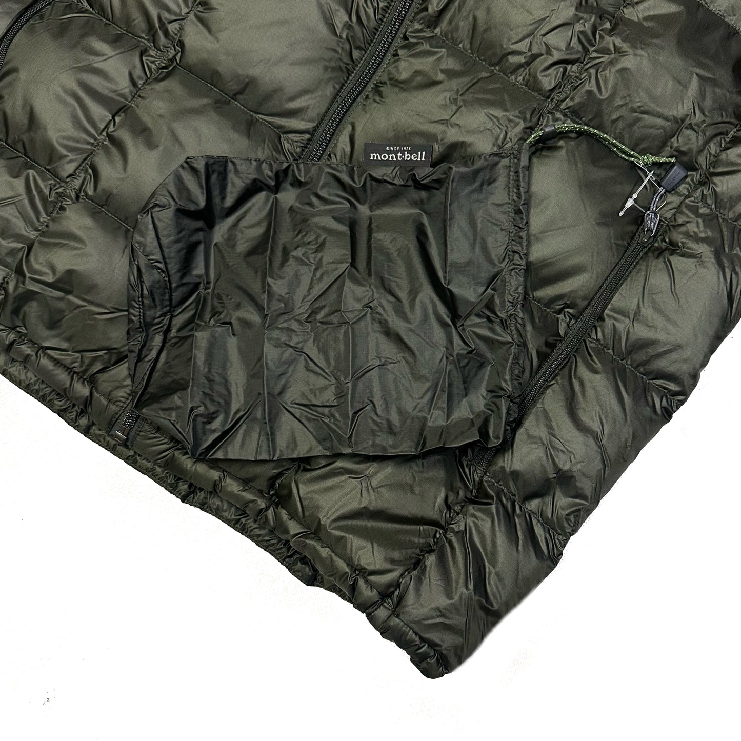 Montbell Superior Down Puffer Jacket In Dark Green ( US/EUR XXL )