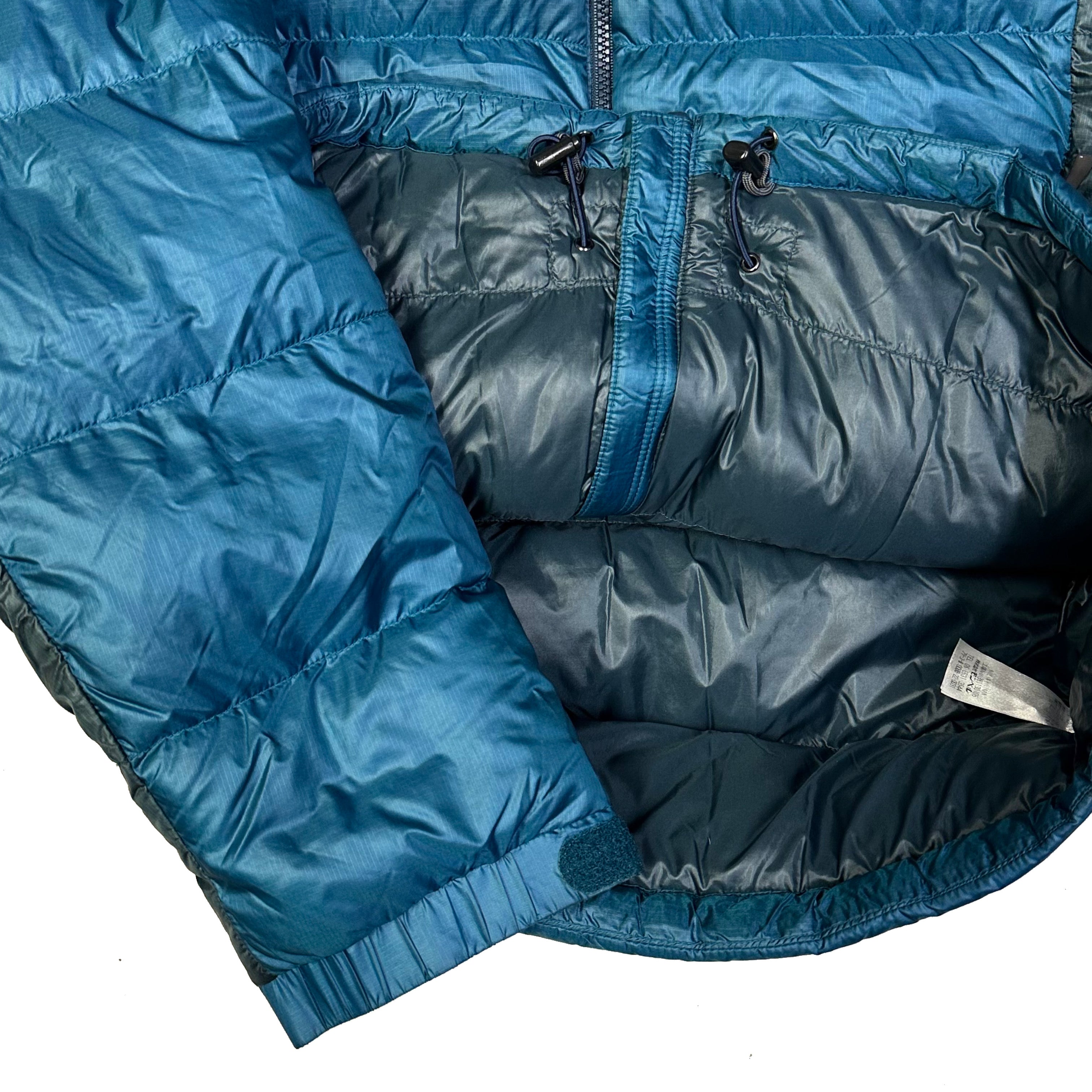 Montbell Two Tone Alpine Down Puffer Jacket In Blue ( M )