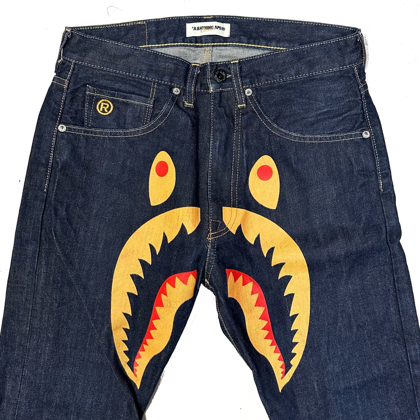 Bape Shark Head WGM Jeans (S / W30)