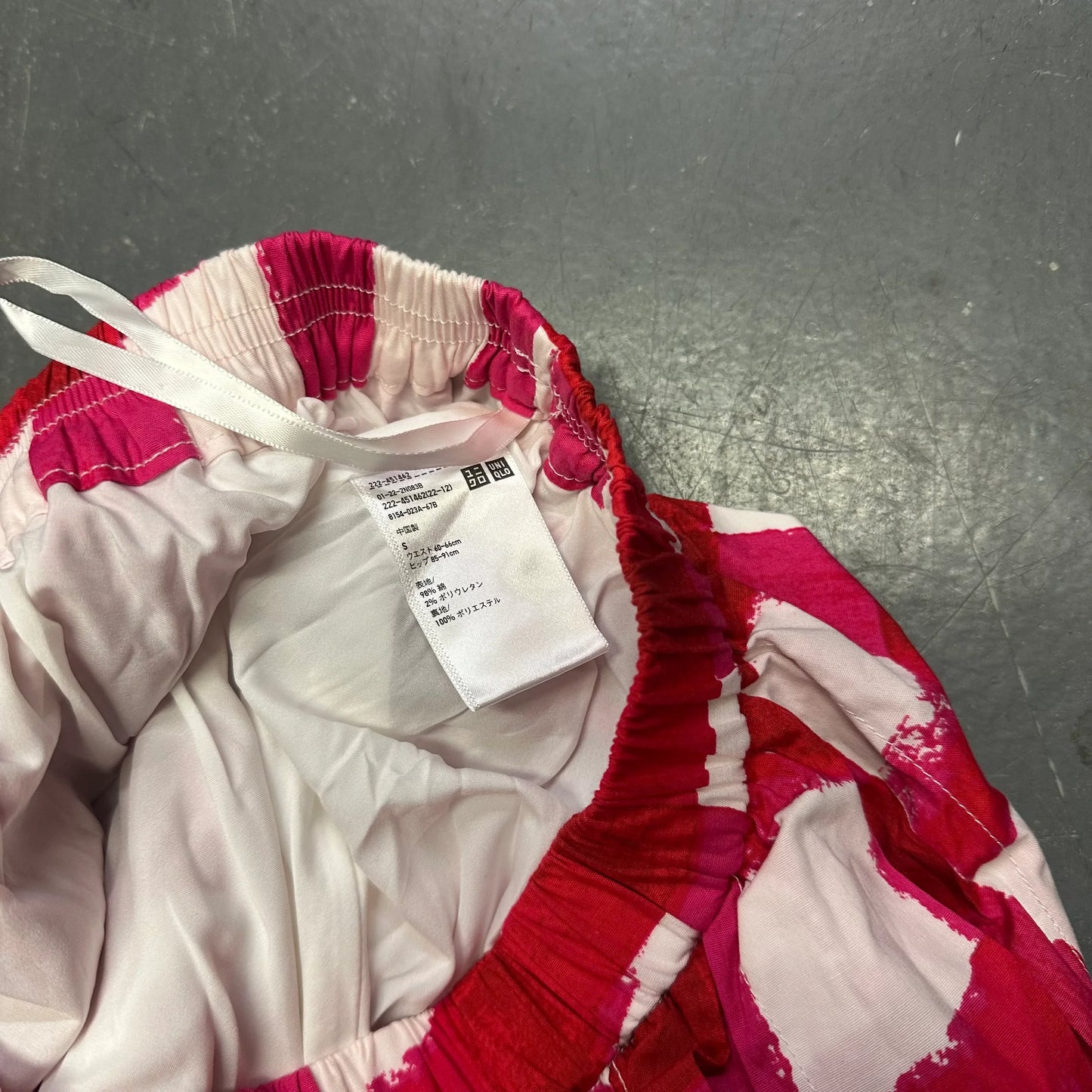 Uniqlo X Marni Checkered Skirt In Red ( S )