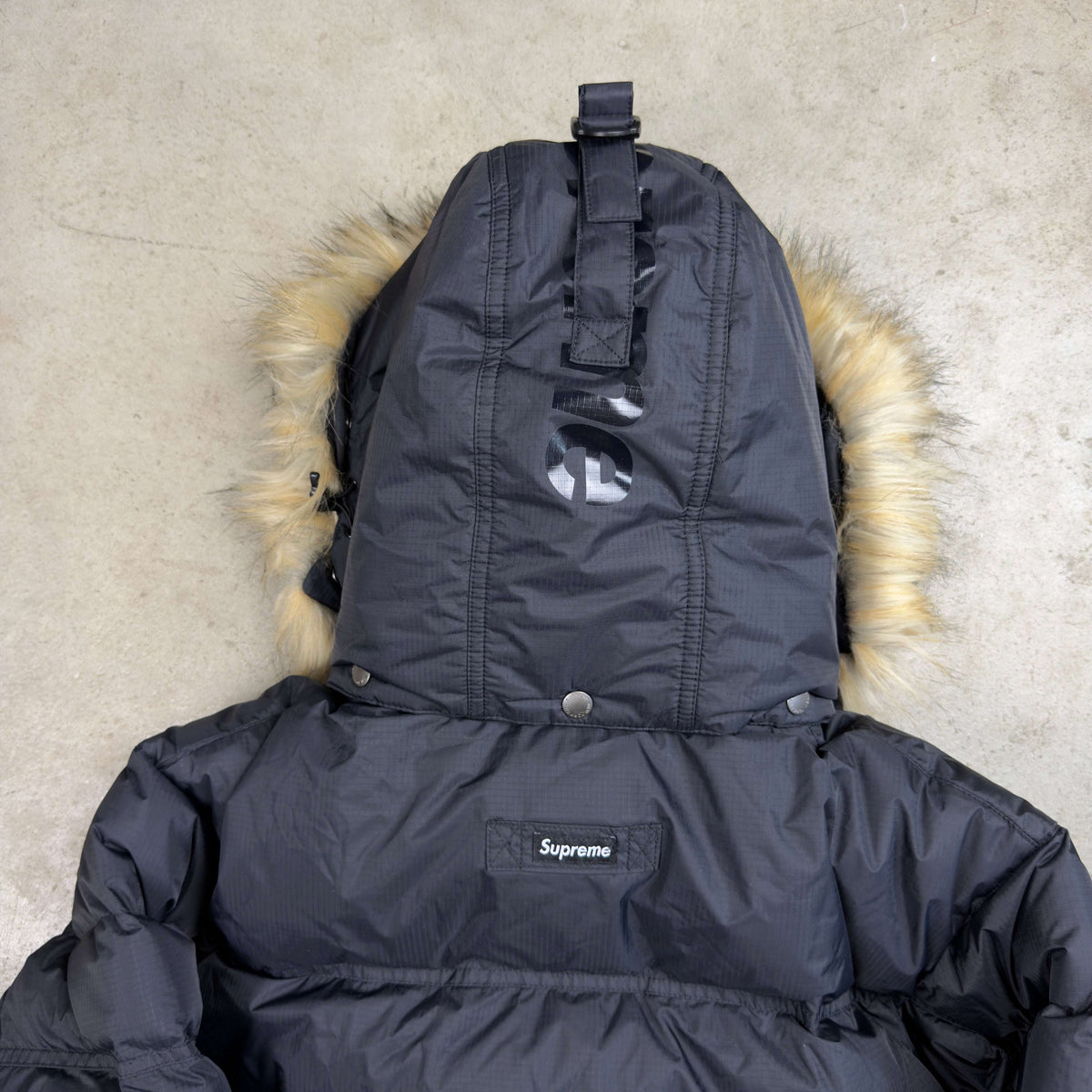 Supreme Facemask 700 Fill Down Puffer Jacket (S)