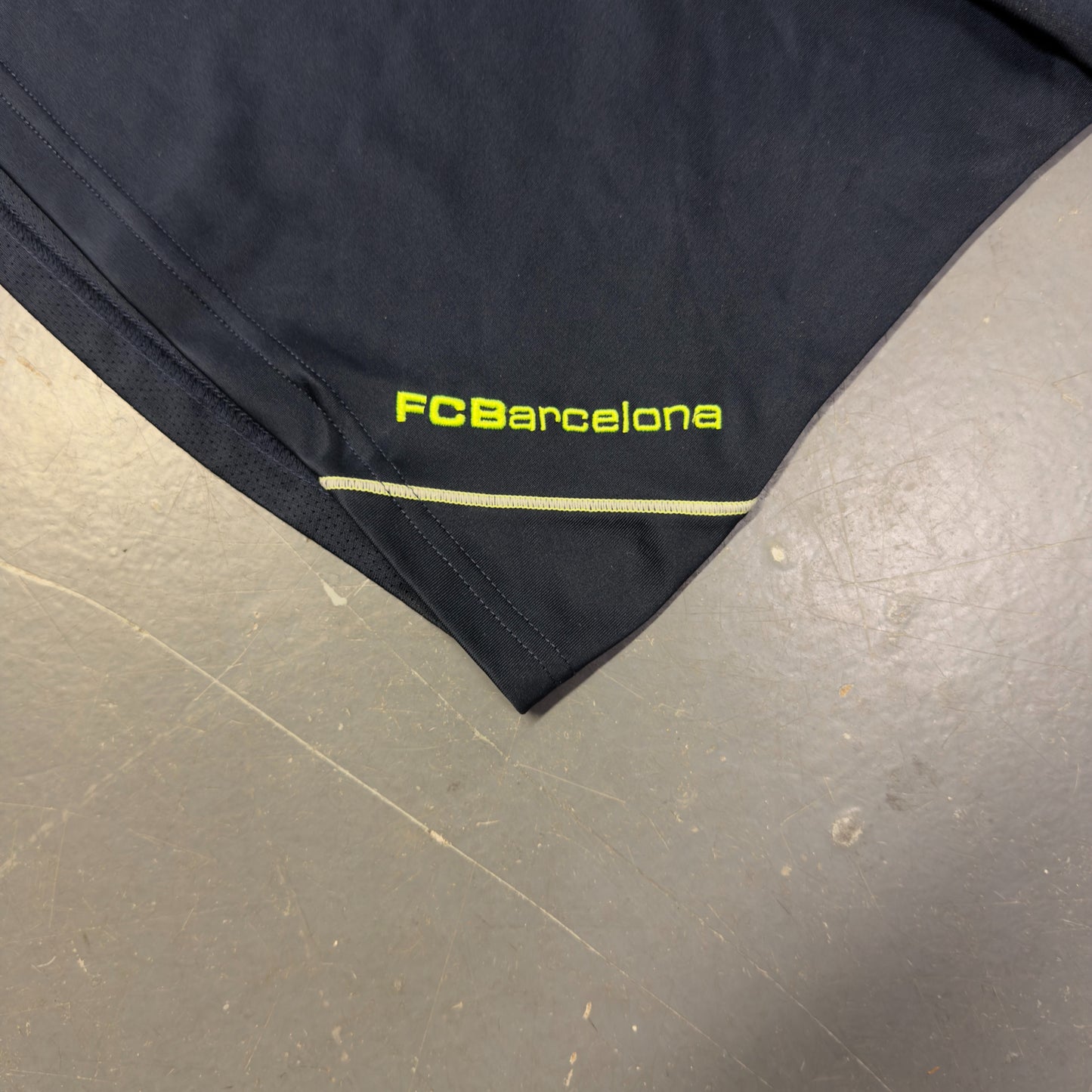 Nike Barcelona 2007/08 Long Sleeve Training Shirt In Navy (L)