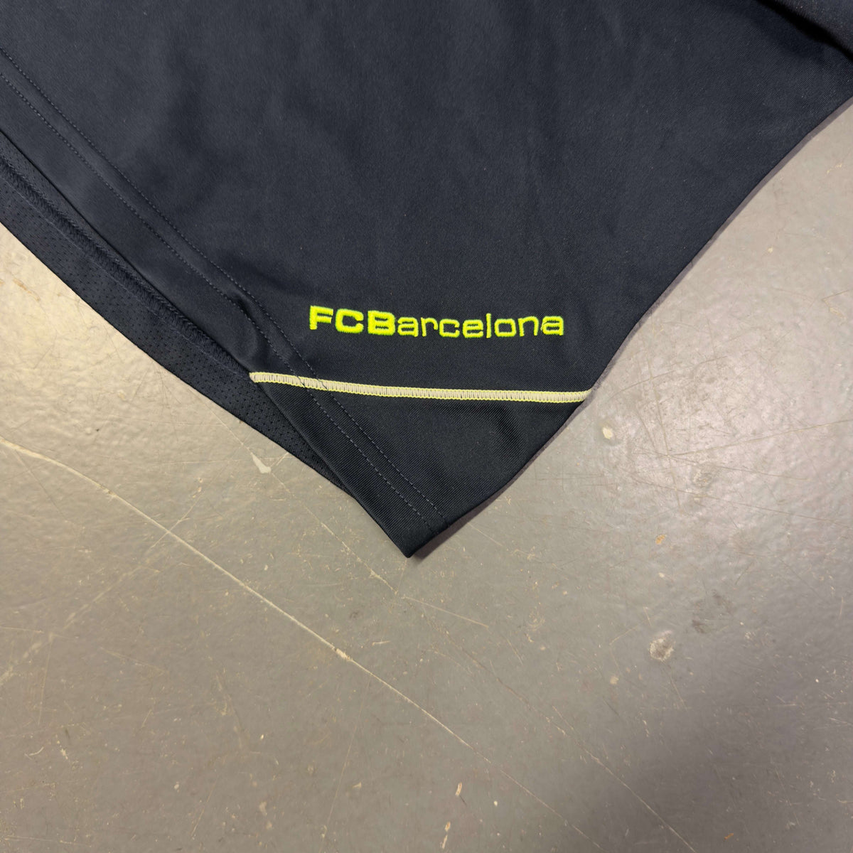 Nike Barcelona 2007/08 Long Sleeve Training Shirt In Navy (L)