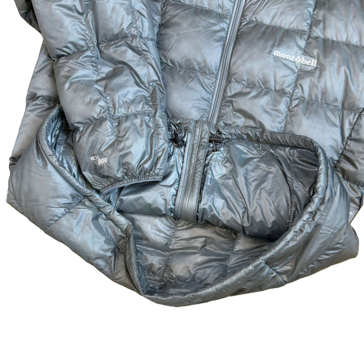 Montbell Superior Down Parka Puffer Jacket In Grey (L)