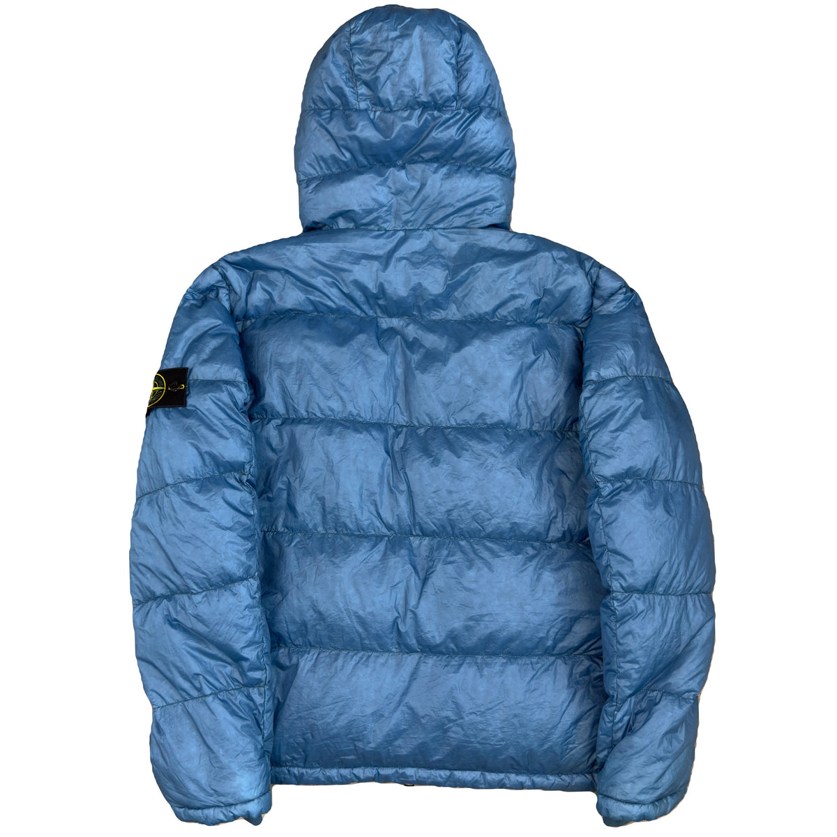 Stone Island AW/13 Garment Dyed Puffer Jacket In Blue (L)